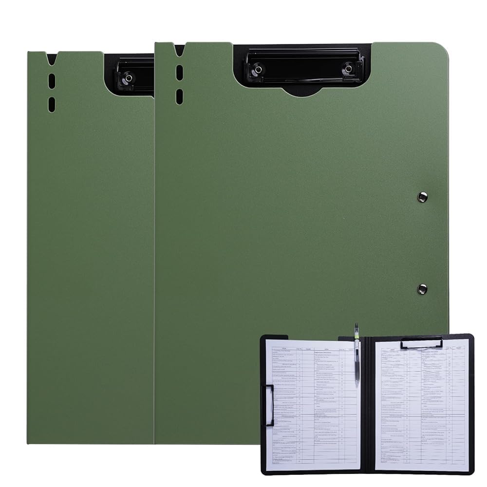 FRETONBA Clipboard Folder, A4 Foldable Blue