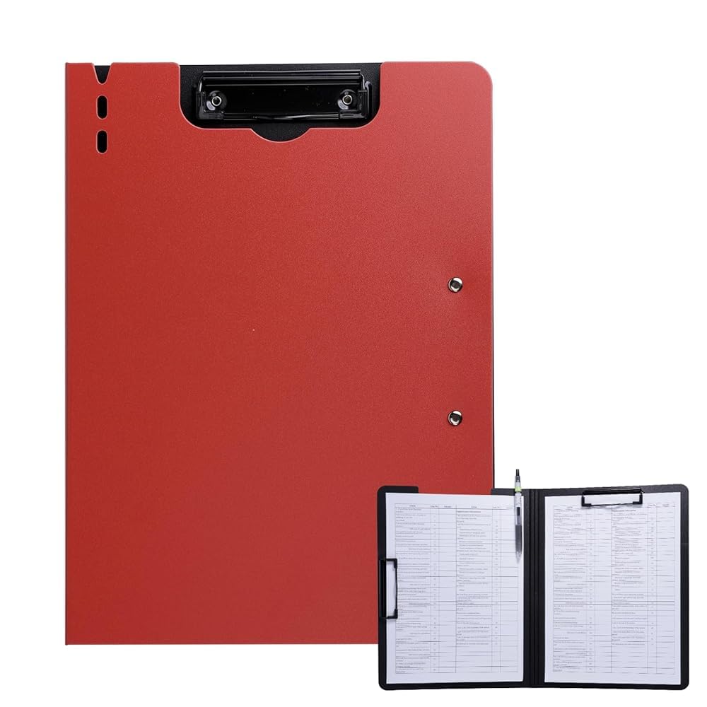 FRETONBA Clipboard Folder, A4 Foldable Blue