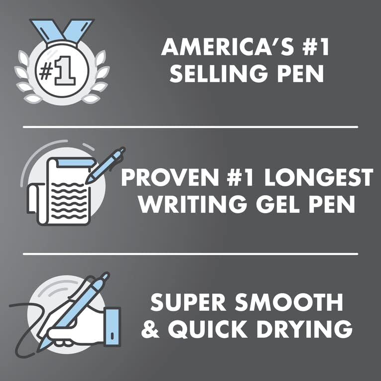 PILOT G2 Premium Gel Ink Pens, Fine Point 0.7mm, Assorted Inks, 20 Count