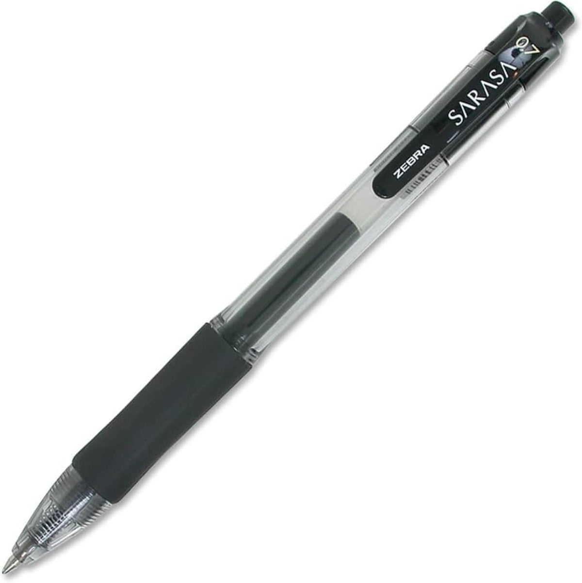 Zebra Pen SARASA X20 Retractable Gel Pen, Black Ink, 0.7mm, 12-Pack