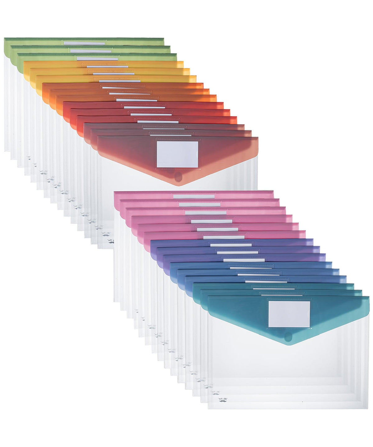 Mr. Pen- Clear Plastic Envelopes File Folders, 10 Pack, A4, Letter Size