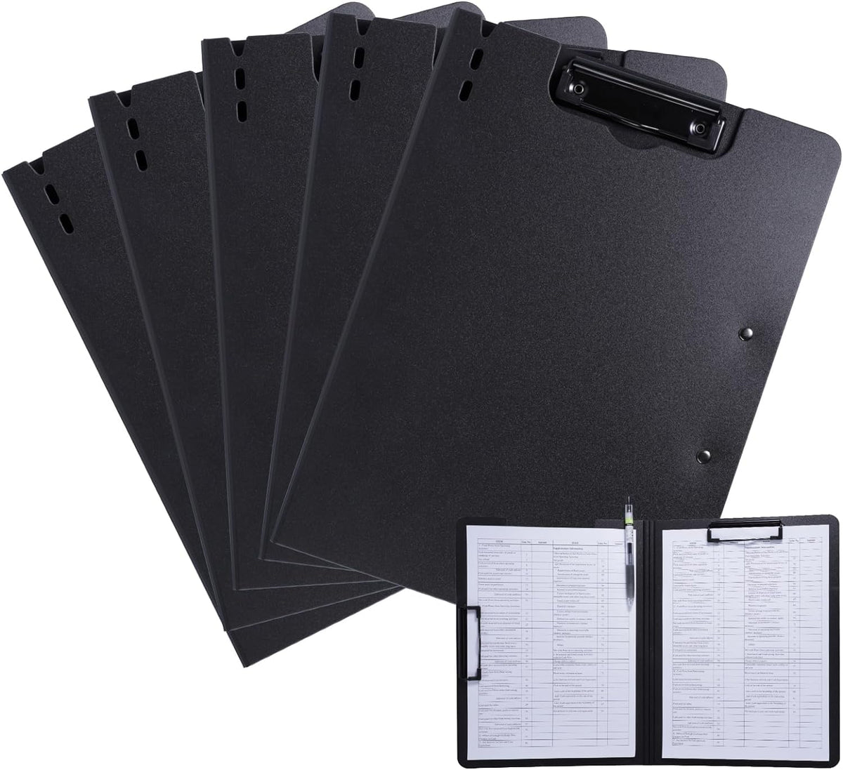 FRETONBA Clipboard Folder, A4 Foldable Blue