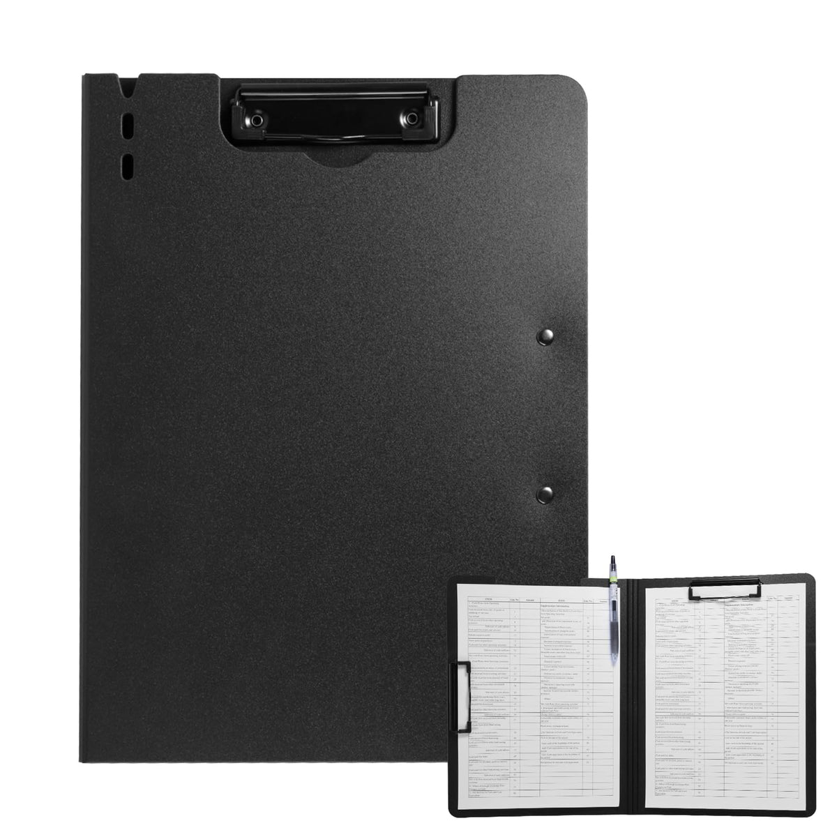 FRETONBA Clipboard Folder, A4 Foldable Blue