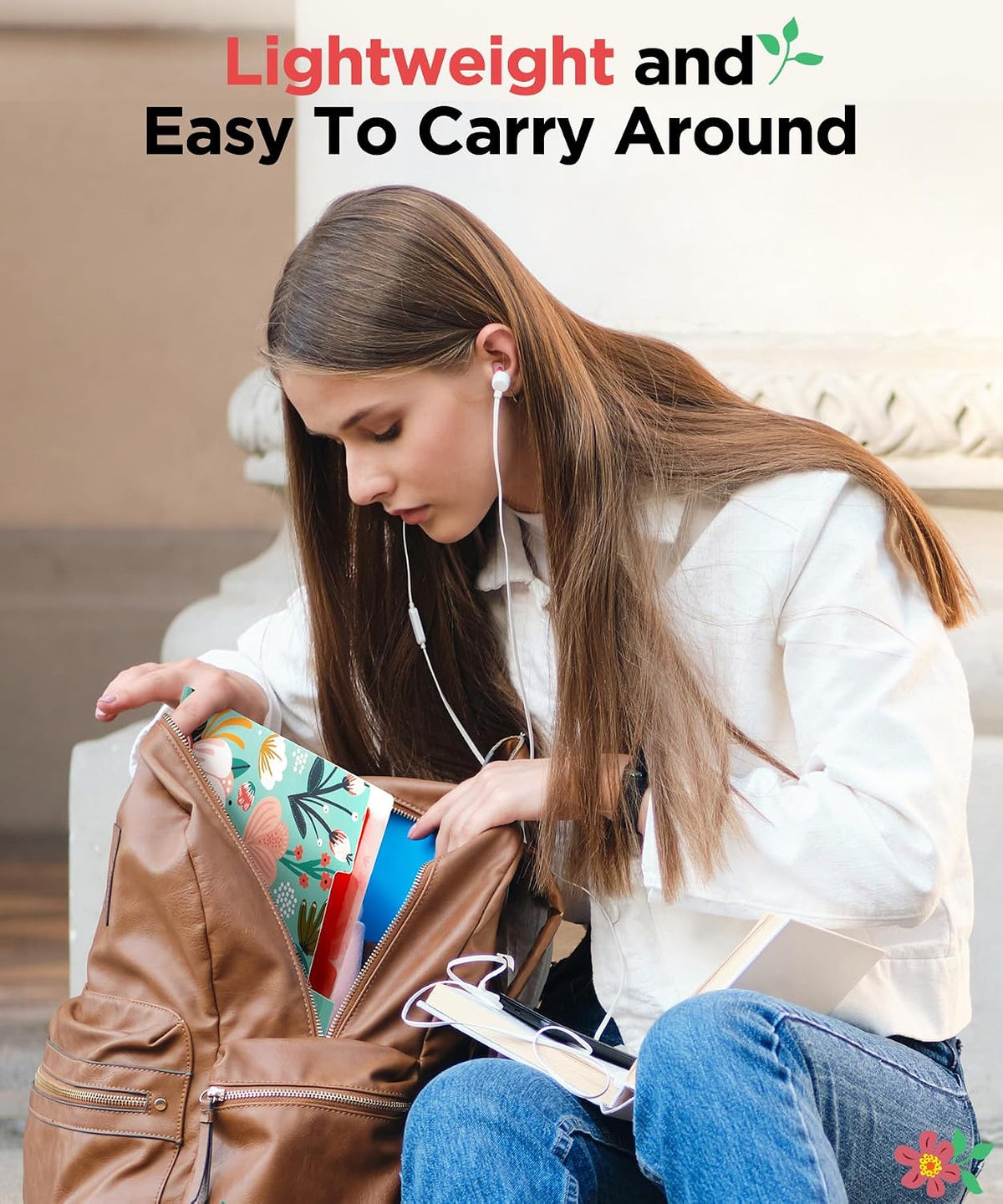 Sooez File Folders Organizer, Folders with 5 Pockets, Folders for Documents