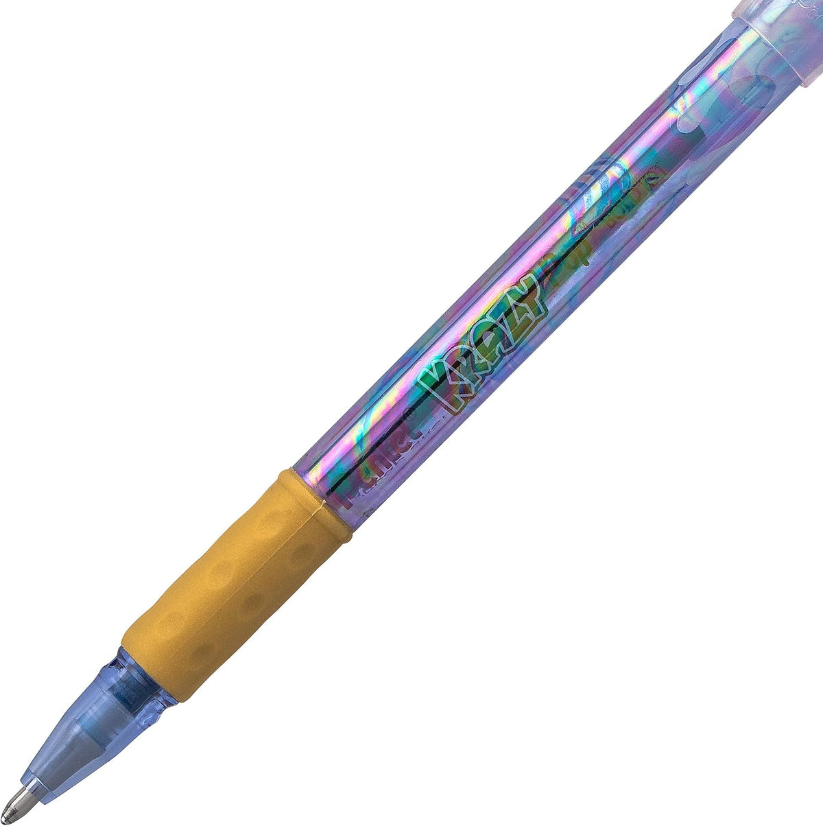 Pentel Arts Krazy Pop Iridescent Gel Pen, (1.0mm) Bold Line, Assorted Ink, Pack of 4 (K91PABP4M3)