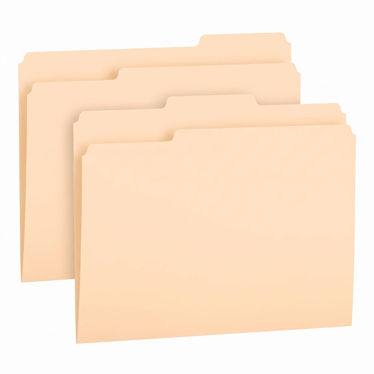 Pendaflex File Folders, 100 Pack, Durable Manila Folders, Letter Size (8.5" x 11"), 3 Top Tabs for Easy Labeling, Everyday Filing Essential for Offices, Classrooms & Home Document Organization