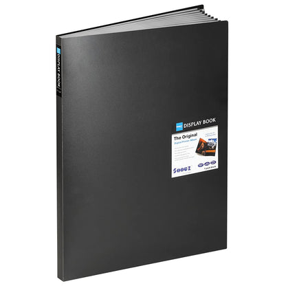 Sooez 30-Pocket Binder with Plastic Sleeves 8.5x11,Heavy Duty Art Portfolio