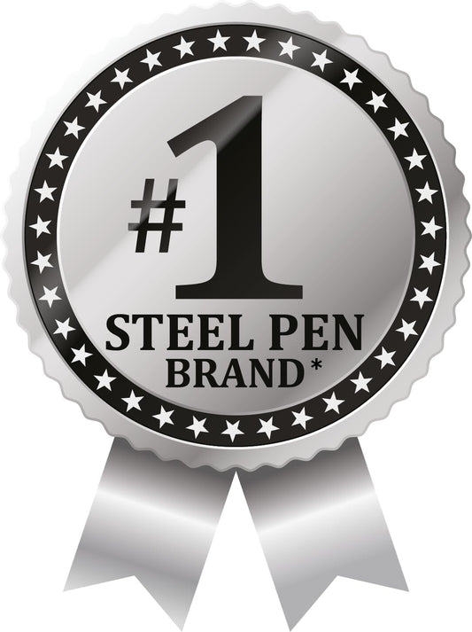 Zebra Pen STEEL G-301 Retractable Gel Pen, Black Ink, 0.7mm, 12-Pack