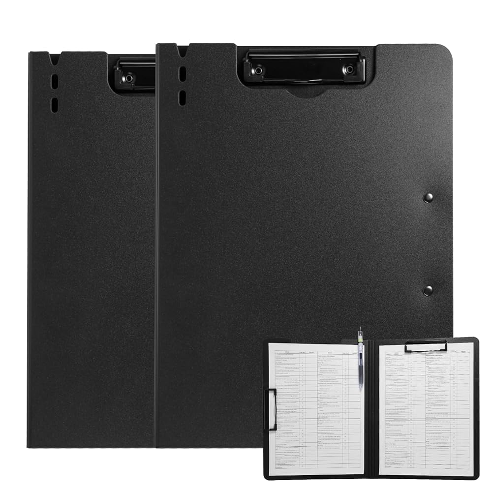 FRETONBA Clipboard Folder, A4 Foldable Blue