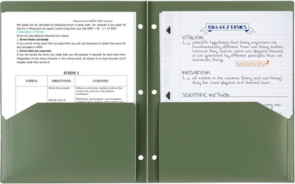 Five Star 2 Pocket Folders, Recycled Plastic Folders, Fits 3-Ring Binder, Holds 8.5" x 11" Paper, Assorted Colors, 4 Pack (33002)