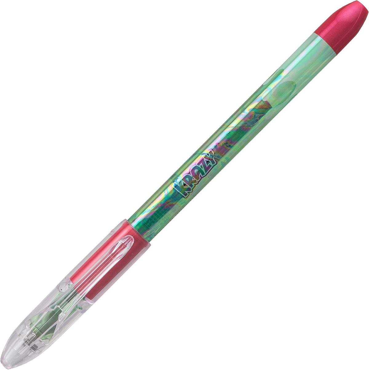 Pentel Arts Krazy Pop Iridescent Gel Pen, (1.0mm) Bold Line, Assorted Ink, Pack of 4 (K91PABP4M3)