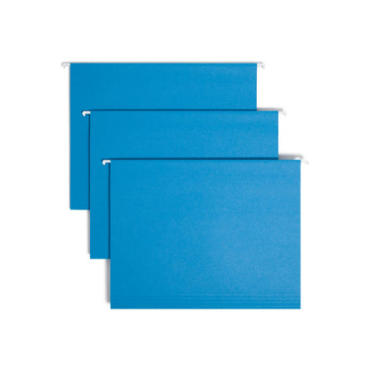 Smead Hanging File Folders with Tabs, Letter Size, Pink, 25 Count