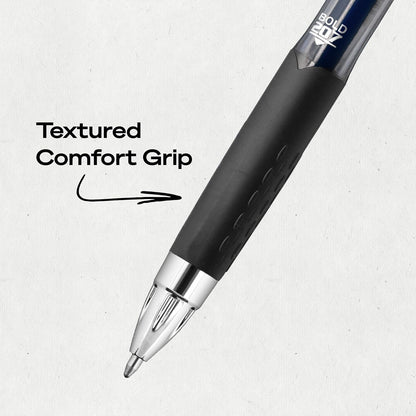 uniball™ 207 Gel Pens, Blue Ink, 1.0mm Bold Point, Retractable, 12 Count