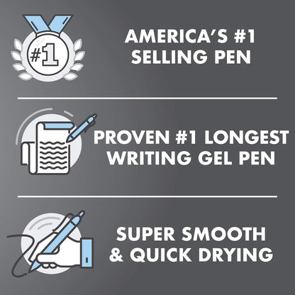 PILOT G2 Premium Gel Ink Pens, Fine Point 0.7mm, Assorted Inks, 8-Pack