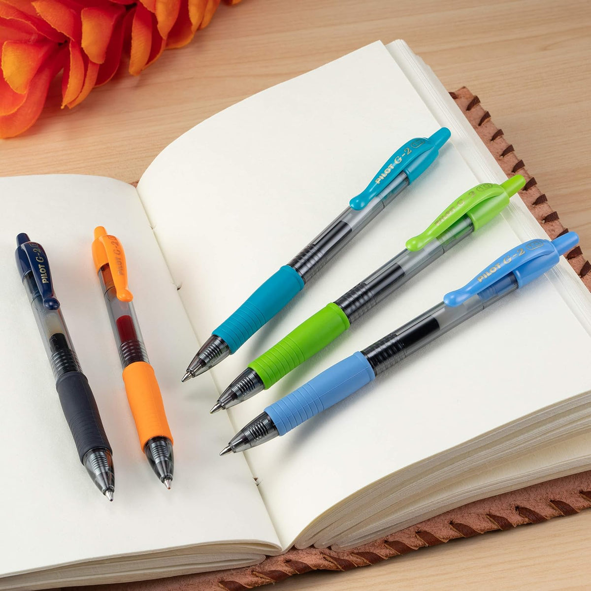 PILOT G2 Premium Gel Pens, Bold Point 1.0mm, Assorted Inks, 14-Pack