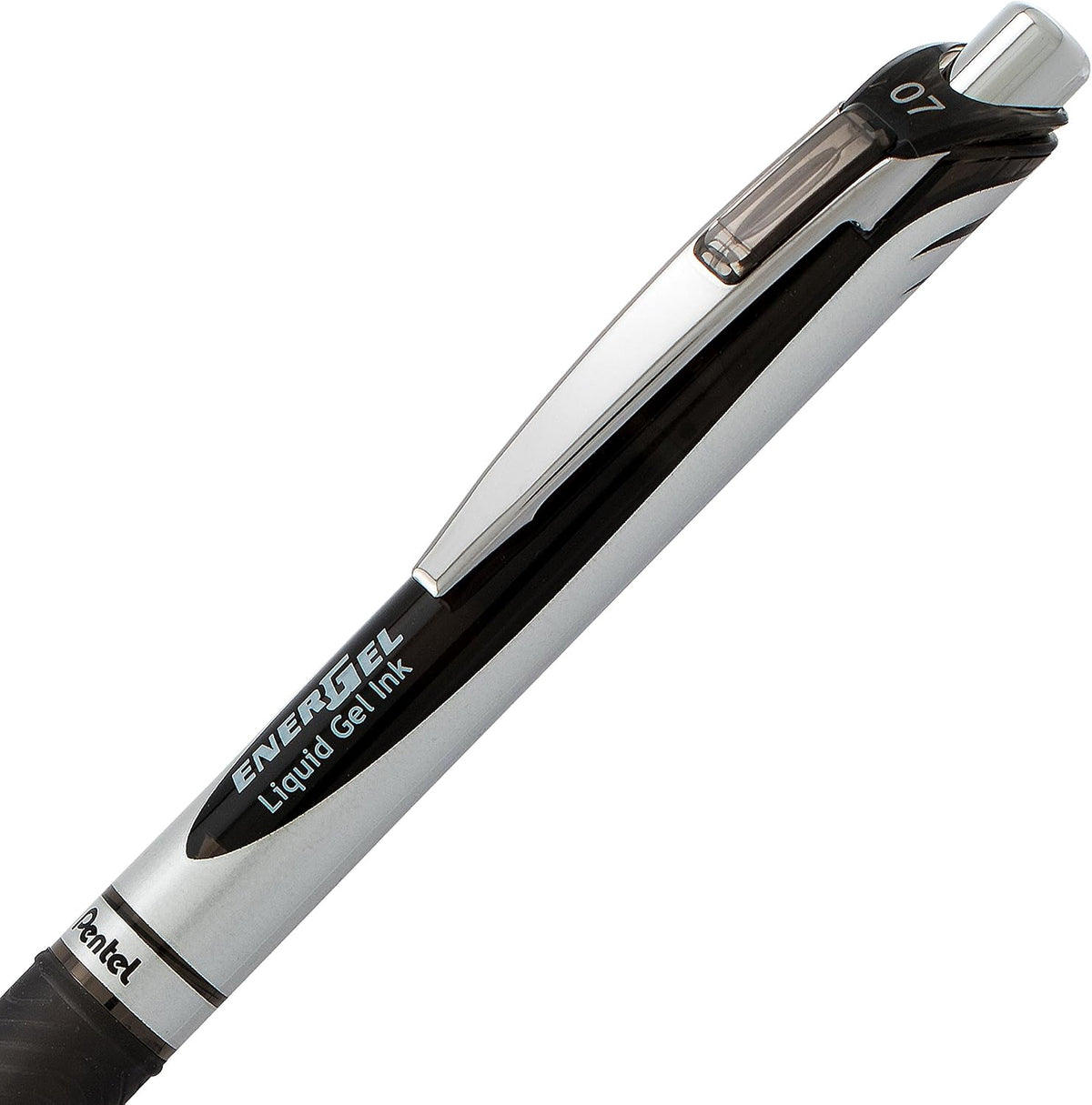Pentel EnerGel RTX Retractable Liquid Gel Pen, (0.7mm) Metal Tip, Medium Line,Assorted Ink, 8-Pk (BL77BP8M1)